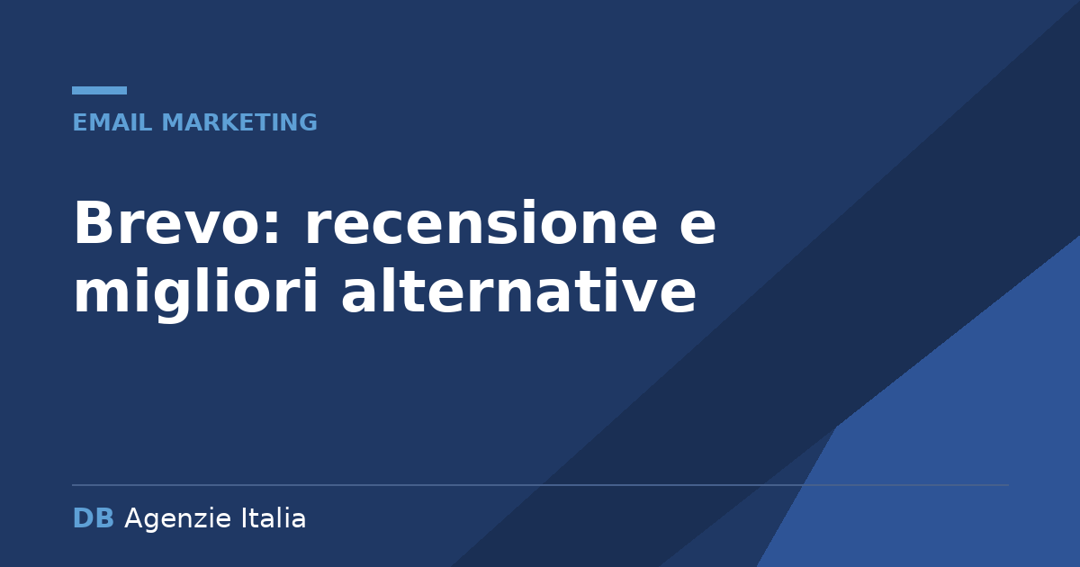 Brevo recensione e alternative