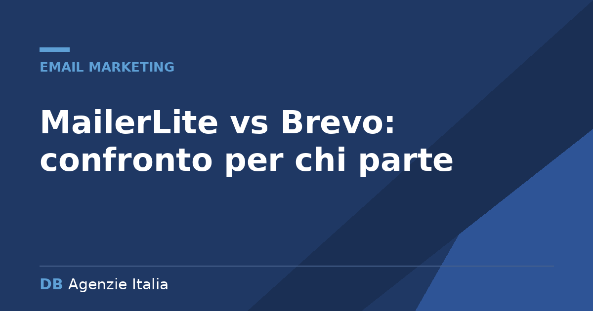 MailerLite vs Brevo