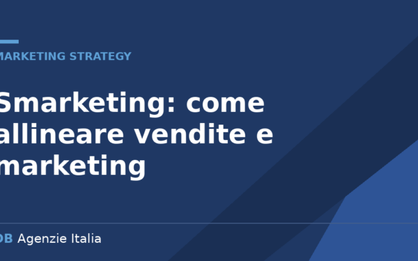 Smarketing vendite e marketing